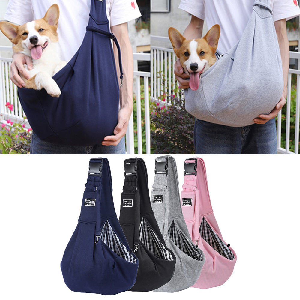 Adjustable Pet Shoulder Carrier Bag | Crossbody Travel Bag for Cats & Dogs Up to 13 kg