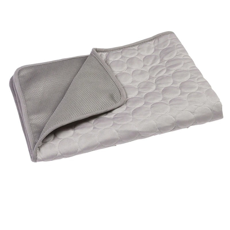 Ice Silk Dog Cooling Mat | Breathable Pet Cooling Pad for Kennels, Cars & Home