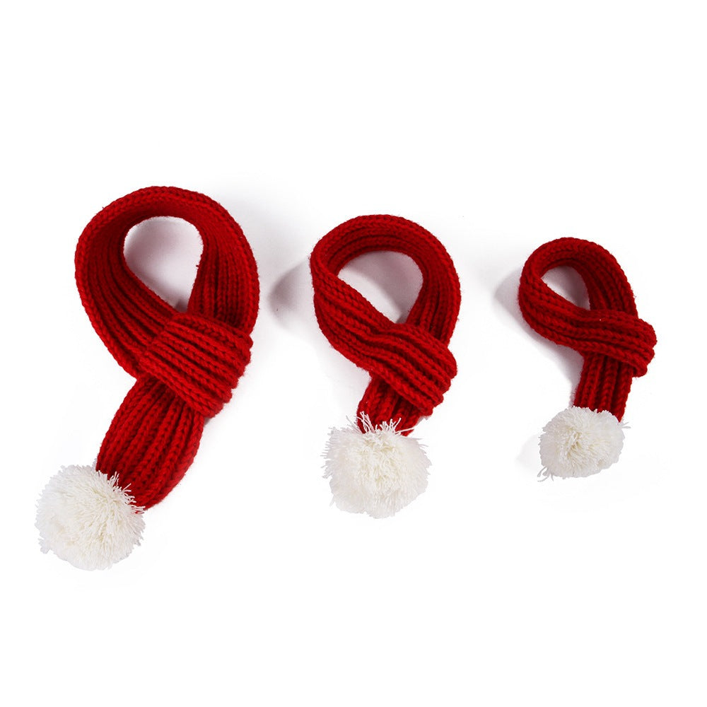 Christmas Scarf for Dogs & Cats | Cozy Holiday Knit Accessory