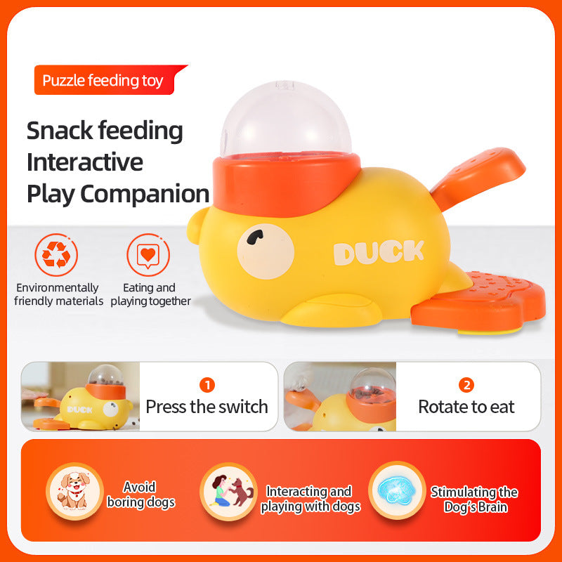 Duck-Design Dog Puzzle Feeder | Interactive Treat Dispenser & Slow Feeder for Dogs 3–50 kg