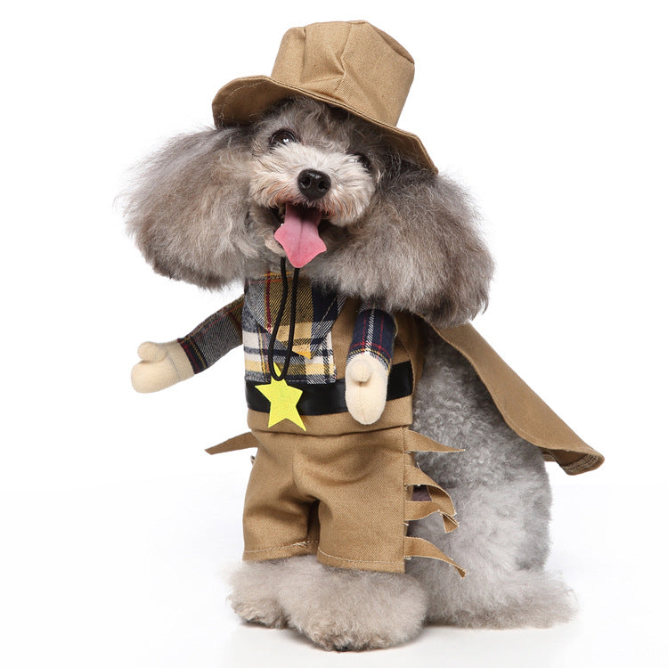 Standing Dog Costume 3-Piece Set – Halloween & Holiday Dress Up