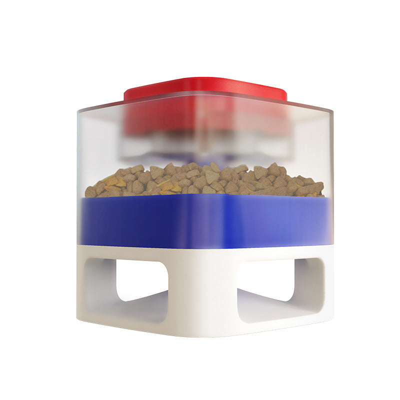 Interactive Slow Feeder Dog Toy | Bullet-Shape Food Dispenser with Anti-Slip Suction Base