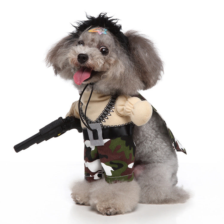 Standing Dog Costume 3-Piece Set – Halloween & Holiday Dress Up
