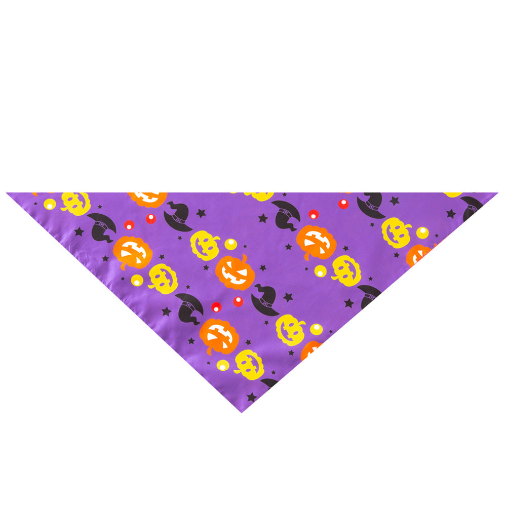 Halloween Pet Bandana | Spooky Printed Scarf for Dogs & Cats