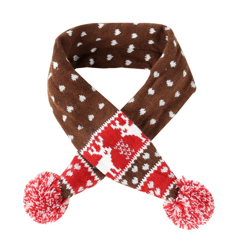 Christmas Scarf for Dogs & Cats | Cozy Holiday Knit Accessory
