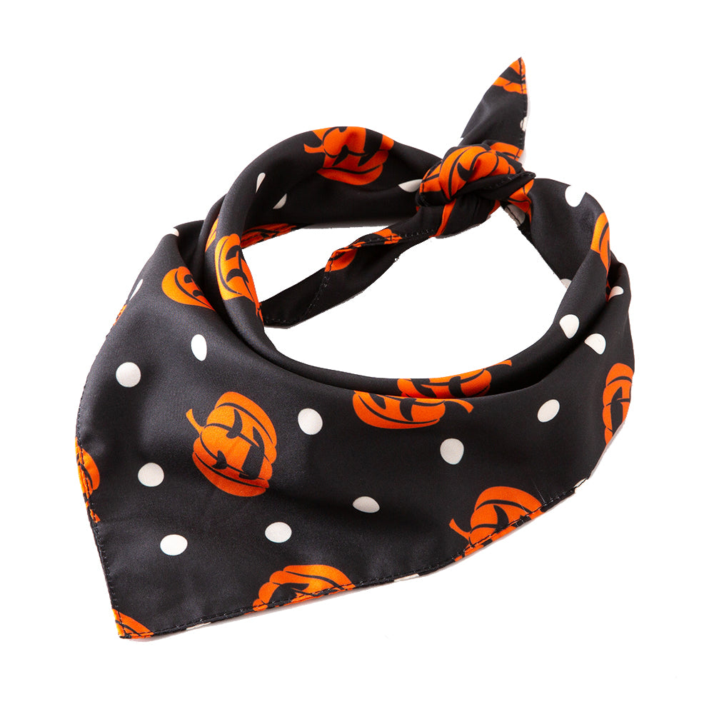 Halloween Pet Bandana | Spooky Printed Scarf for Dogs & Cats