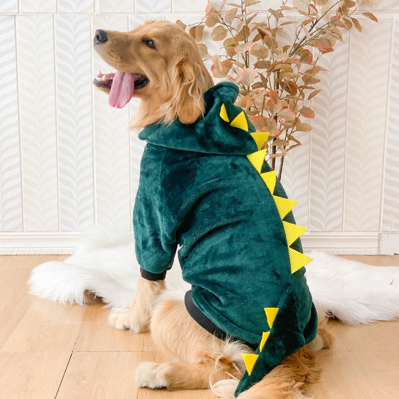 Large Dog Halloween Costume — Tiger, Dinosaur & Grey Rabbit (3XL–8XL)