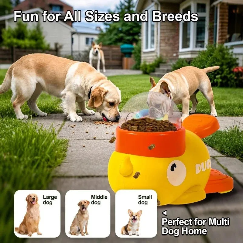 Duck-Design Dog Puzzle Feeder | Interactive Treat Dispenser & Slow Feeder for Dogs 3–50 kg