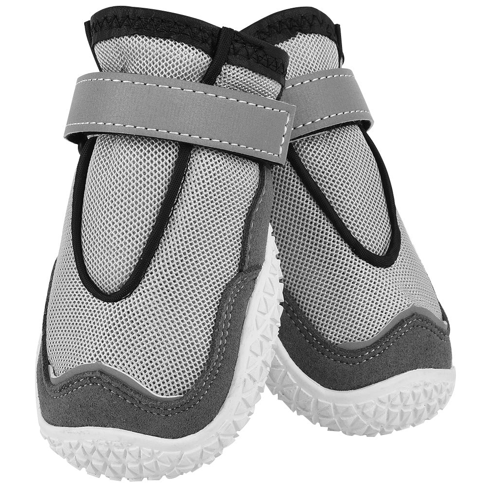 Breathable & Wear-Resistant Dog Shoes | Reflective Safety Boots for Large Dogs