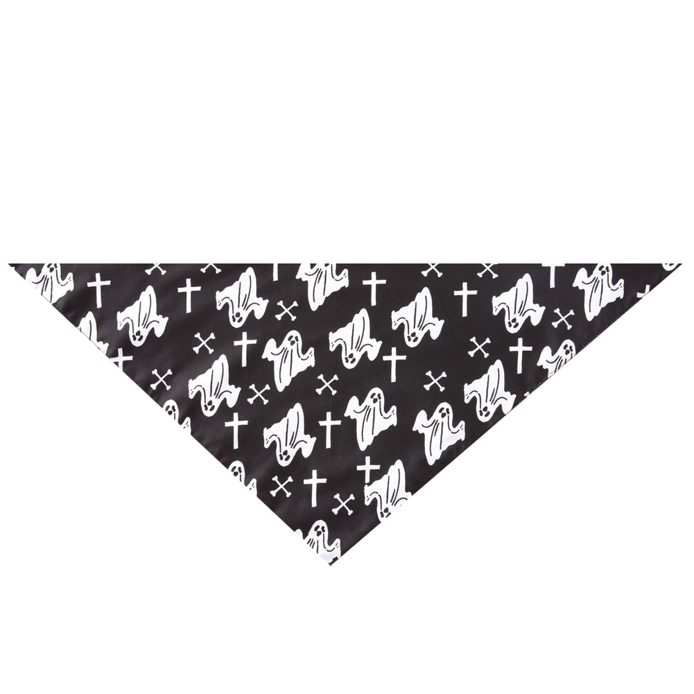 Halloween Pet Bandana | Spooky Printed Scarf for Dogs & Cats