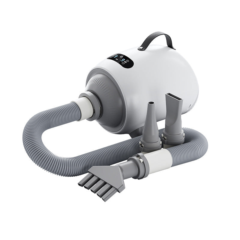 Smart Touch Screen Pet Hair Dryer | 2000W+ Professional Grooming Dryer for Dogs & Cats