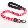 Elastic Nylon Dog Leash for Large Dogs | Camouflage Pattern | Short & Long Lengths