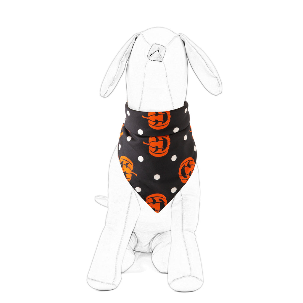 Halloween Pet Bandana | Spooky Printed Scarf for Dogs & Cats