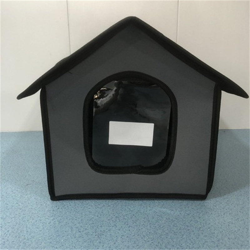 Waterproof Outdoor Dog Kennel | Weather-Resistant Pet House in M & L