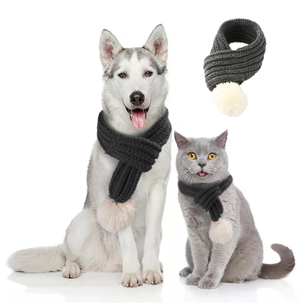 Christmas Scarf for Dogs & Cats | Cozy Holiday Knit Accessory