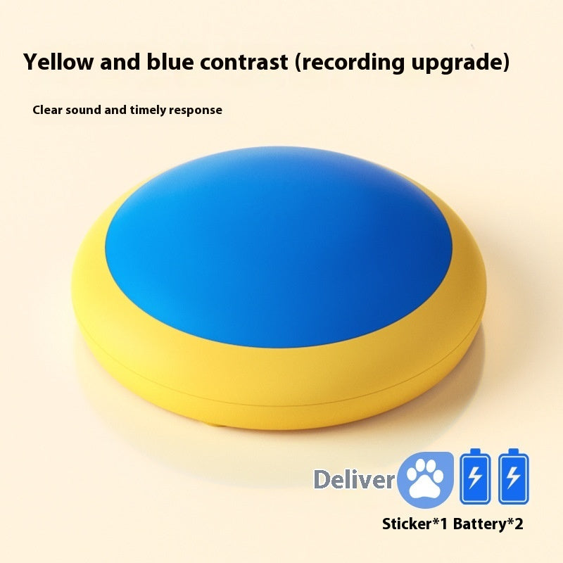 Pet Communication Button | Recordable Dog Voice Toy for Training & Bonding