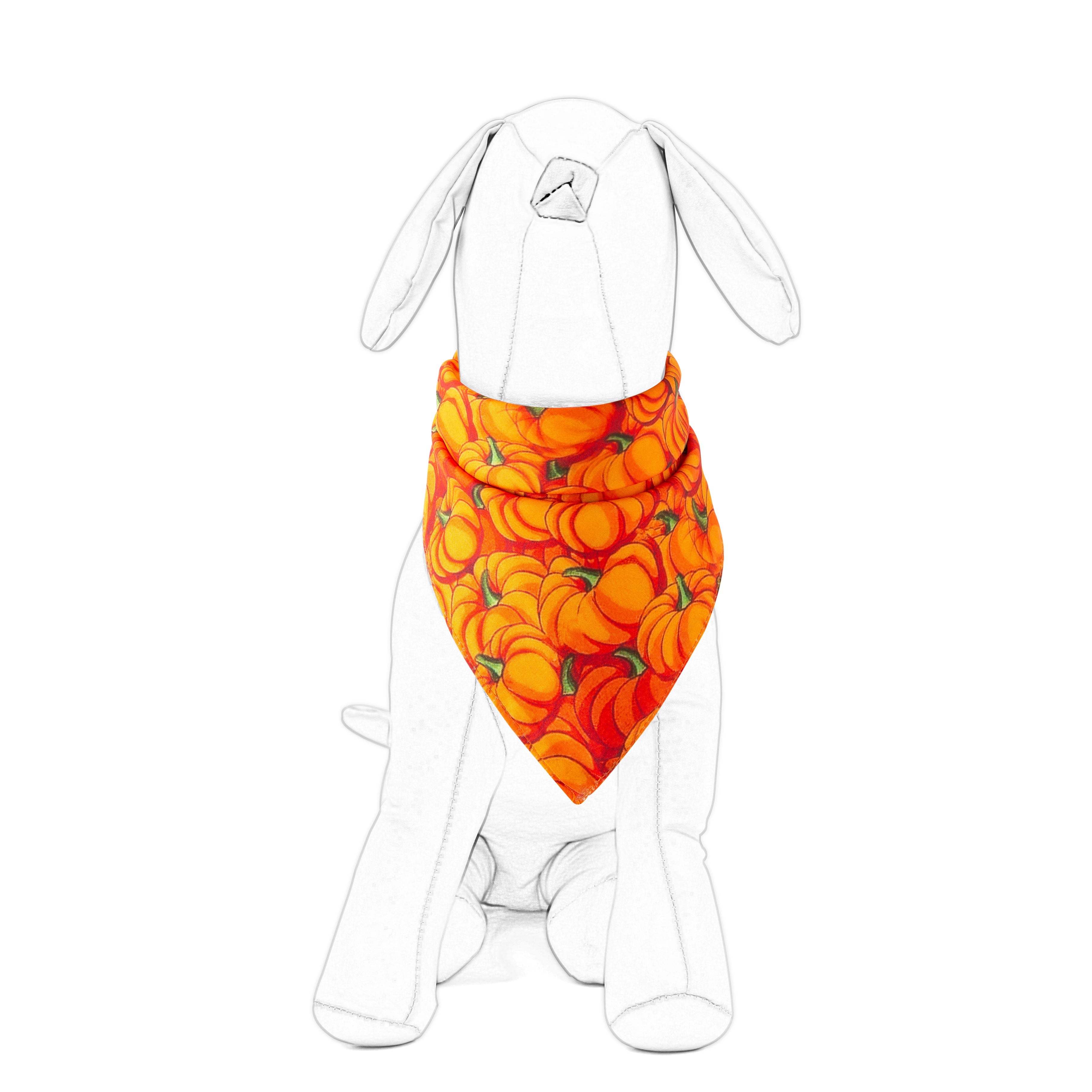 Halloween Pet Bandana | Spooky Printed Scarf for Dogs & Cats