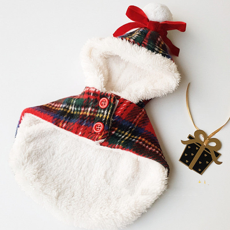 Pet Christmas Cloak | Festive Holiday Dog Costume for Small to XL Dogs