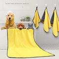 Microfiber Pet Drying Towel | Super Absorbent Quick-Dry Bath Towel for Dogs & Cats | 3 Sizes