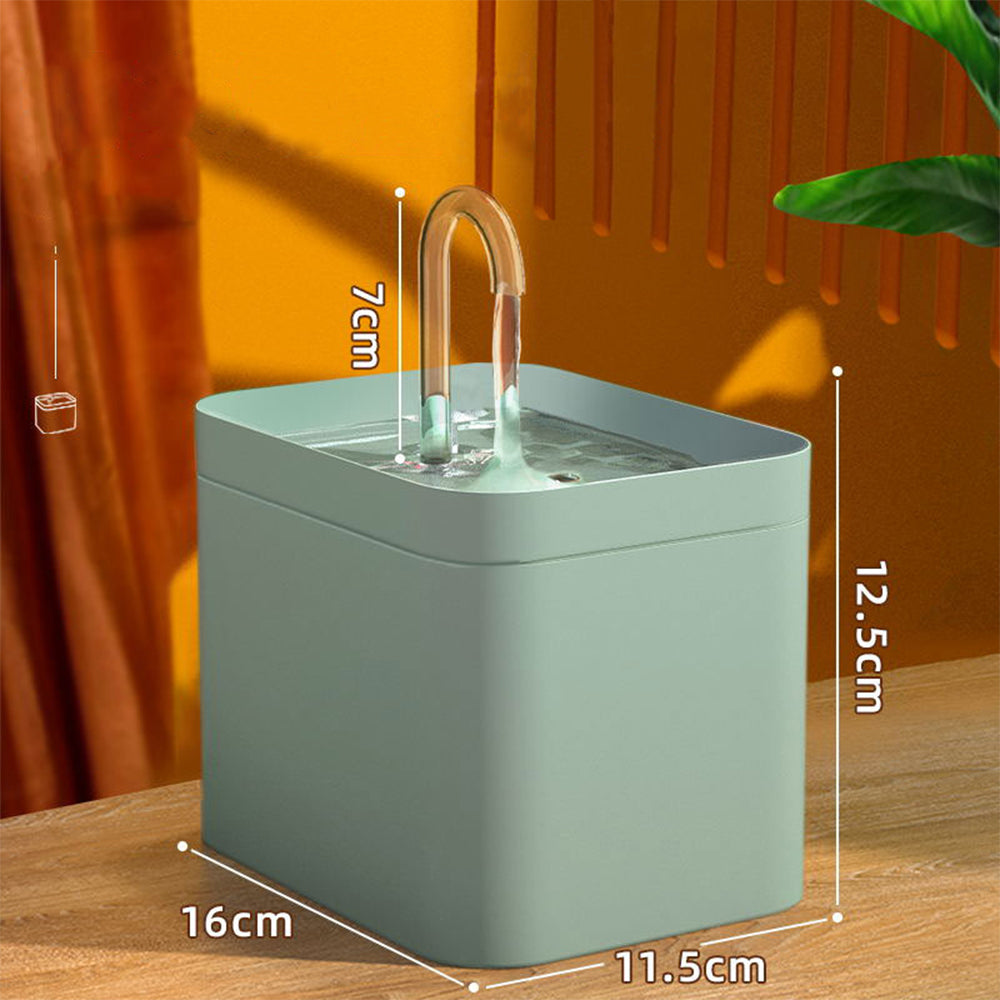 Automatic Cat Water Fountain | 1.5L USB Electric Silent Pet Water Dispenser with Filter