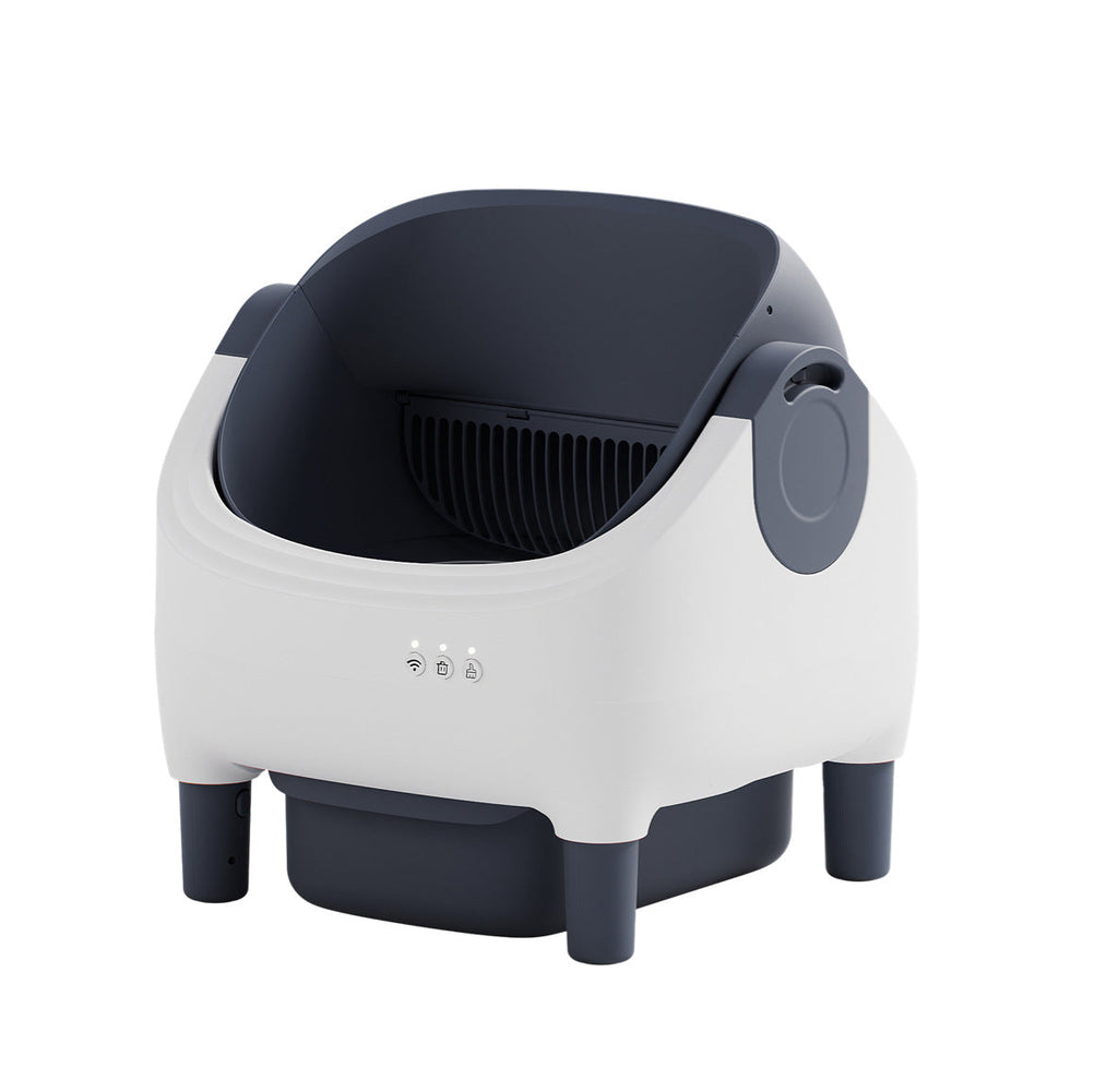 Automatic Self-Cleaning Cat Litter Box | Semi-Closed Drawer Design, No Scooping Required