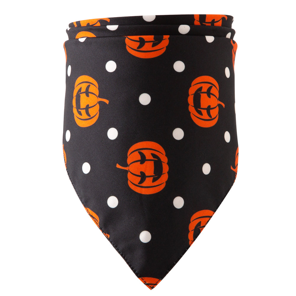 Halloween Pet Bandana | Spooky Printed Scarf for Dogs & Cats