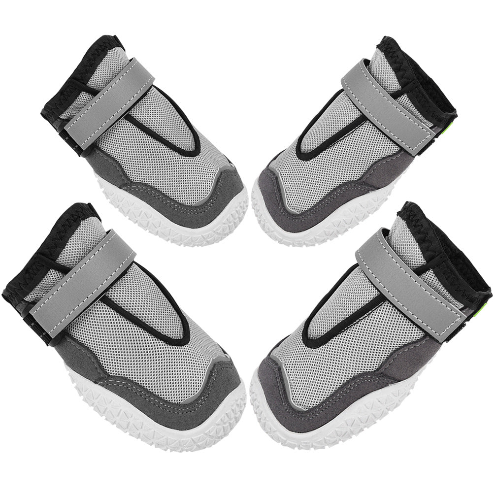 Breathable & Wear-Resistant Dog Shoes | Reflective Safety Boots for Large Dogs