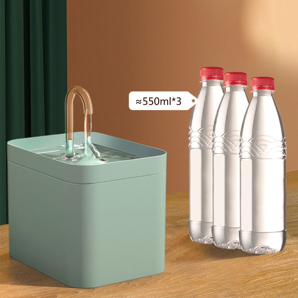 Automatic Cat Water Fountain | 1.5L USB Electric Silent Pet Water Dispenser with Filter