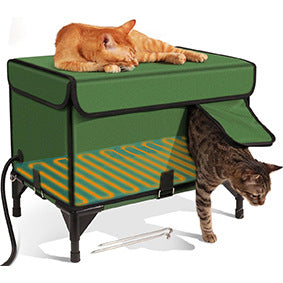 Foldable Insulated Cat Enclosure | Outdoor Heated Birthing Room & Cat Cage
