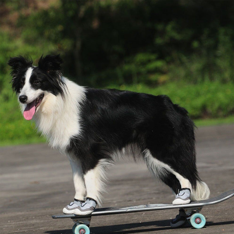 Breathable & Wear-Resistant Dog Shoes | Reflective Safety Boots for Large Dogs