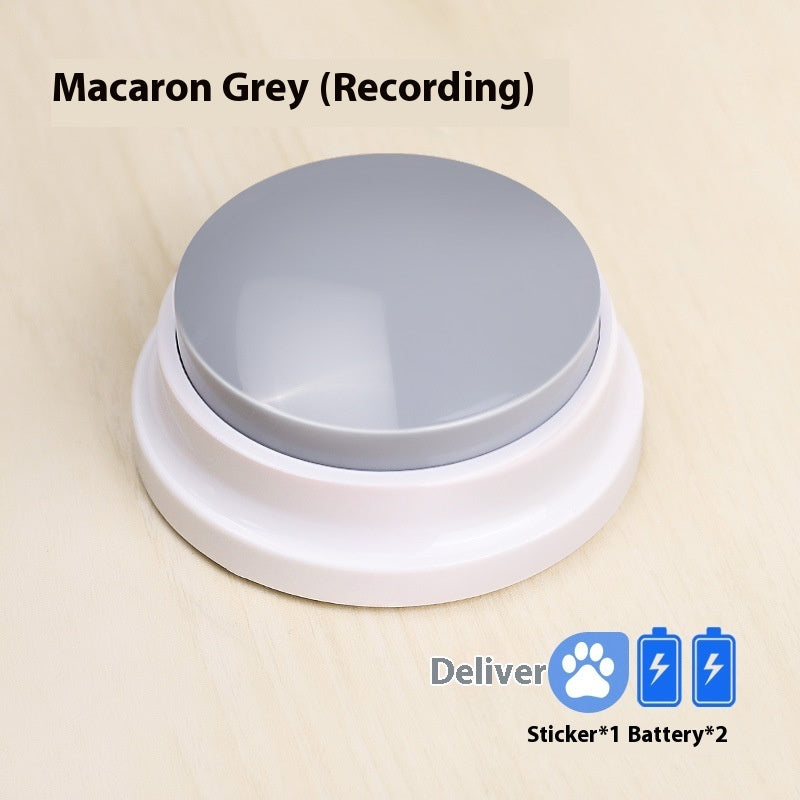 Pet Communication Button | Recordable Dog Voice Toy for Training & Bonding