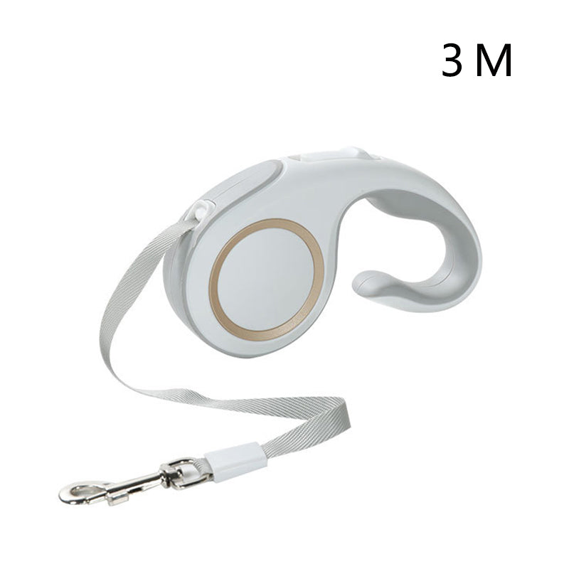 Retractable Dog Leash | 3M & 5M Anti-Tangle Nylon Leash for Small & Medium Dogs