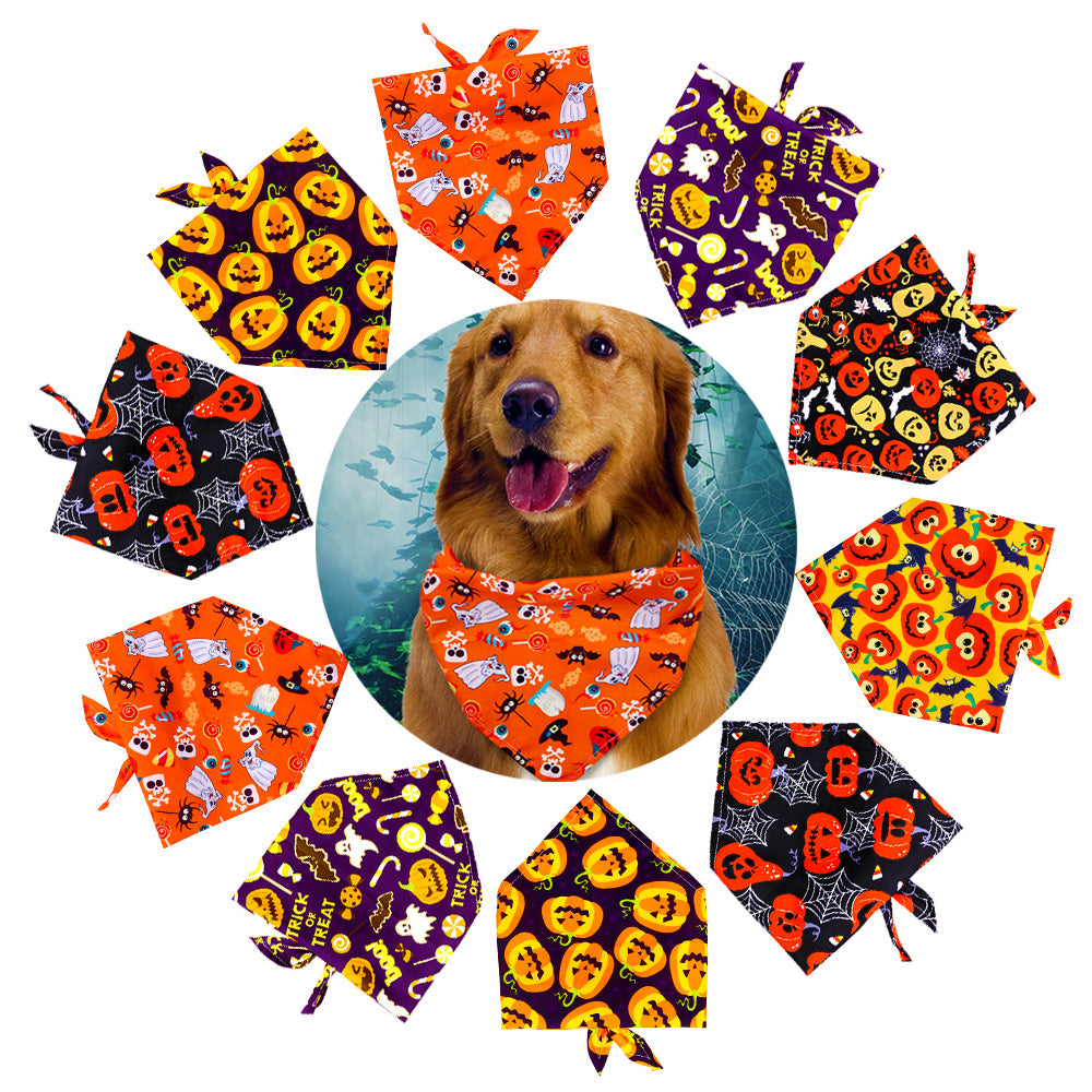 Halloween Dog Bandana Scarf