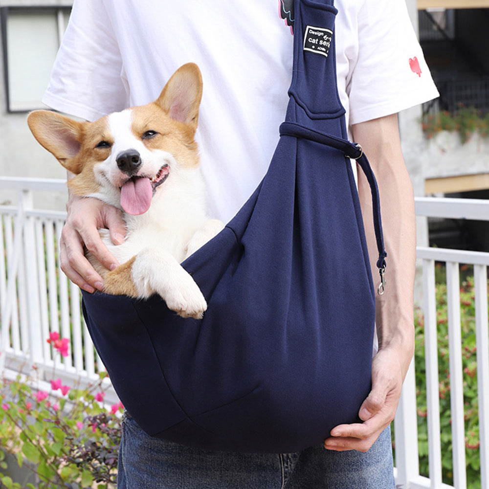 Adjustable Pet Shoulder Carrier Bag | Crossbody Travel Bag for Cats & Dogs Up to 13 kg