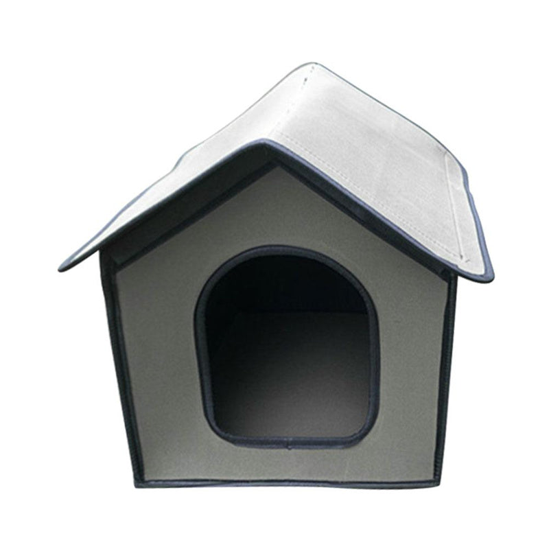 Waterproof Outdoor Dog Kennel | Weather-Resistant Pet House in M & L