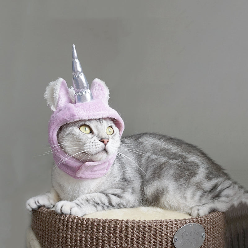Halloween Unicorn Horn Hat for Cats & Small Pets