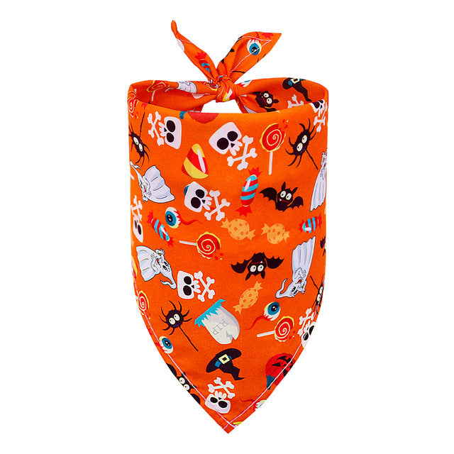 Halloween Dog Bandana Scarf
