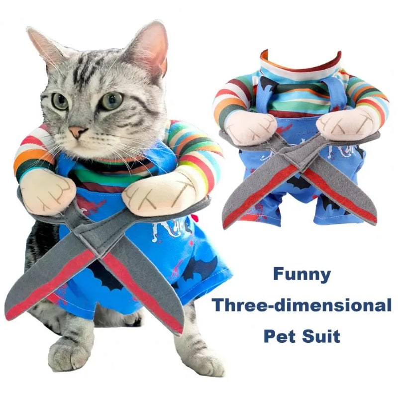 Scissor Hands Halloween Costume for Cats & Dogs