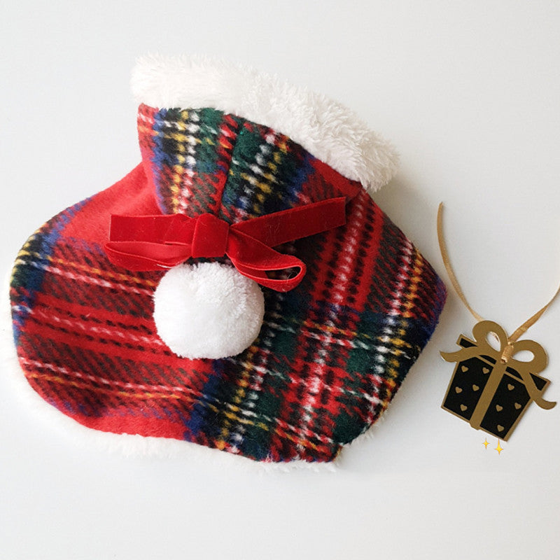 Pet Christmas Cloak | Festive Holiday Dog Costume for Small to XL Dogs