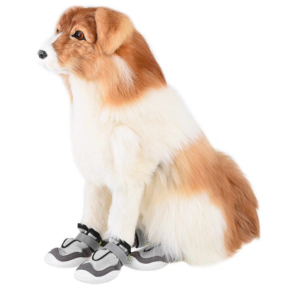 Breathable & Wear-Resistant Dog Shoes | Reflective Safety Boots for Large Dogs
