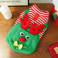 Christmas Elk Pet Costume | Vest & Full-Body Sweatshirt for Dogs & Cats | XS–2XL